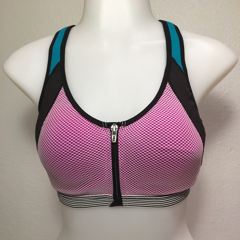 Victoria’s Secret Sport Bra with mesh zipper 34C